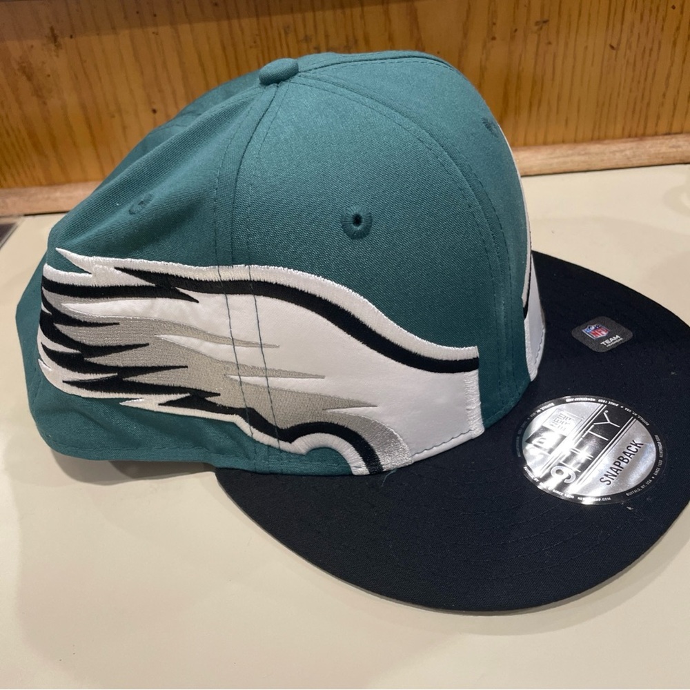 New Era Green and Black Eagles Cap